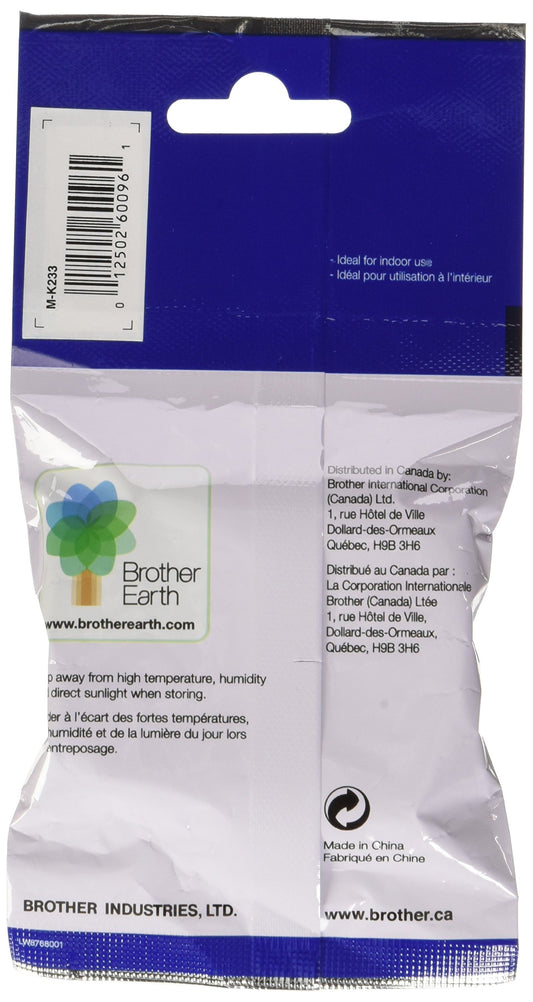 Labels - Non-Laminated Tape - Blue on White - Roll (0.47 in X 26.3 Ft) (MK233)