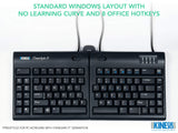 Kinesis Freestyle2 Ergonomic Keyboard for PC (20" Extended Separation)