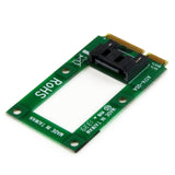 STARTECH mSATA to SATA HDD/SSD Adapter, Mini SATA to SATA Converter Card (MSAT2SAT3)
