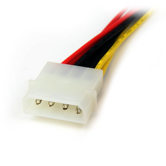 StarTech.com 12in Slimline SATA to SATA with LP4 Power Cable Adapter (SLSATAF12)