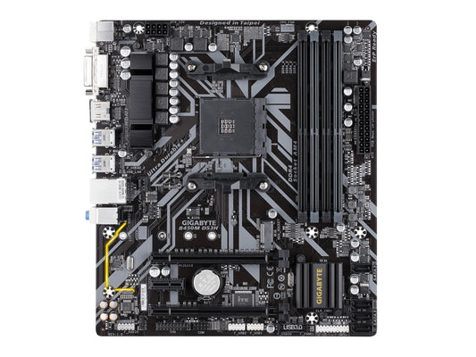GIGABYTE B450M DS3H (AMD Ryzen AM4/M.2/HMDI/DVI/USB 3.1/DDR4/Micro ATX/Motherboard)