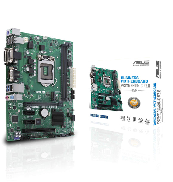 ASUS LGA1151 (300 Series) DDR4 M.2 VGA mATX Motherboard Motherboards Prime H310M-C R2.0/CSM