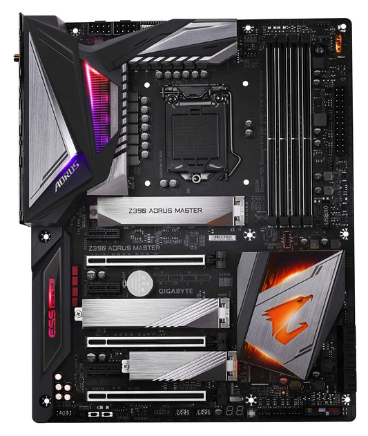 Gigabyte Z390 AORUS Master (Intel LGA1151/Z390/ATX/3xM.2 Thermal Guard/Onboard AC Wi-Fi/ESS Sabre DAC/Gaming Motherboard)