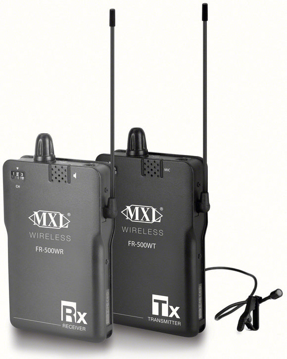 MXL FR-500WK Professional Portable Wireless Audio System, Grey/Black