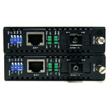 StarTech.com 10/100 Mbps Ethernet Single Mode WDM Fiber Media Converter Kit SC 20km (ET90110WDM2)