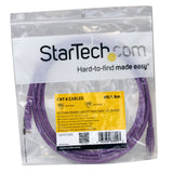 6ft Cat6 Purple Molded Rj45 M/M Utp Gigabit Patch Cable