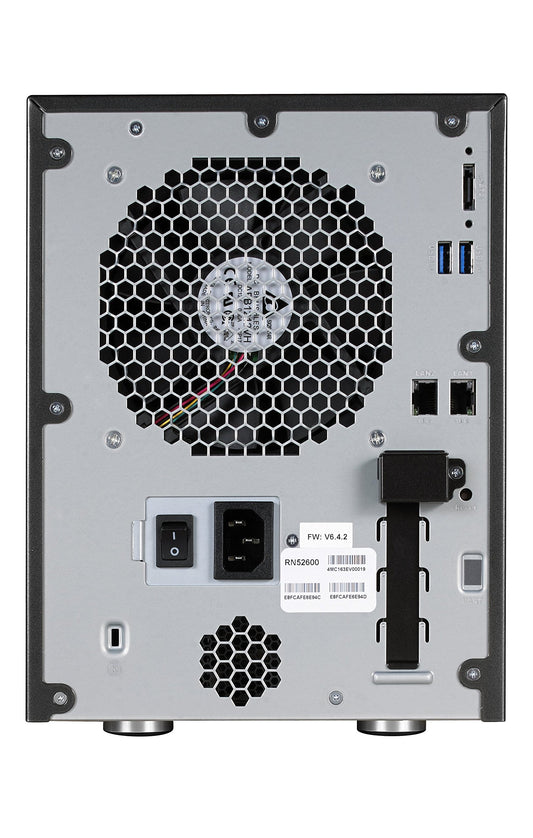 NETGEAR ReadyNAS 6-Bay Ultimate Performance Network Attached Storage, Diskless, 60TB Capacity, Intel Xeon 2.2GHz Quad Core Processor, 8GB RAM (RN626X00-100NES)