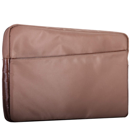 McKlein 18324 USA Auburn 15" Nylon Laptop Sleeve Khaki