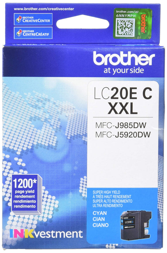 Brother LC20ECS Ink Cartridge - Cyan