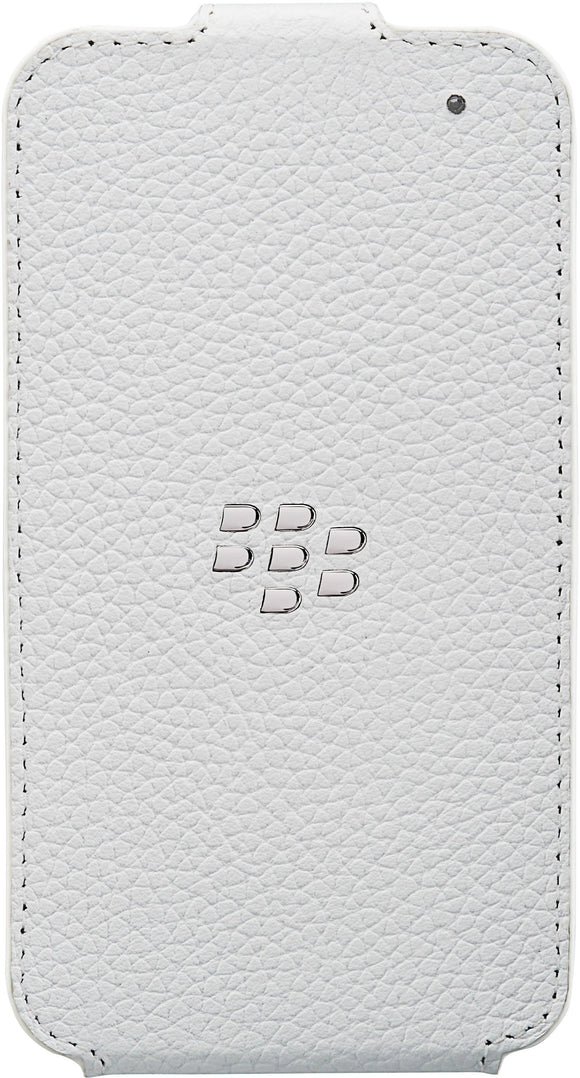 BlackBerry ACC54689102 Leather Flip Shell Q5 White