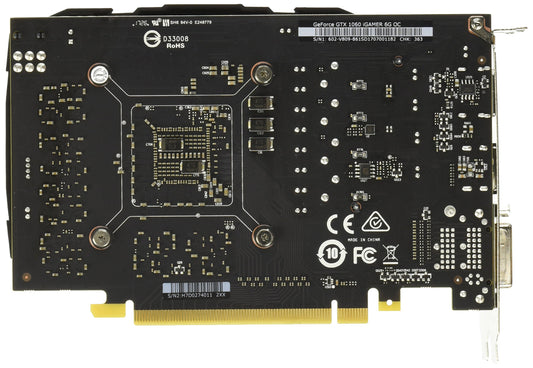 MSI Geforce GTX 1060 IGamer 6G OC Computer Graphics Card - VR Ready G-Sync PCI-E GDDR5 GPU