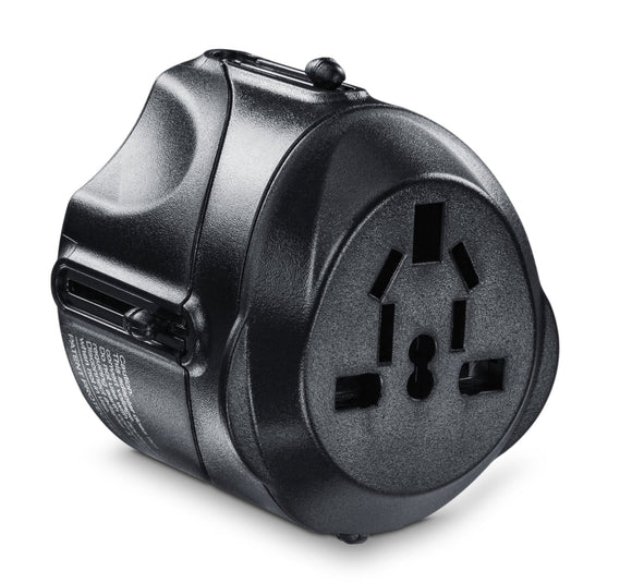 CyberPower TRA1A2 Travel Power Adapter, Black