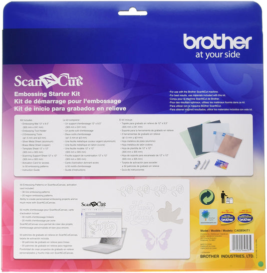 Brother CAEBSKIT1 Embossing Starter Kit