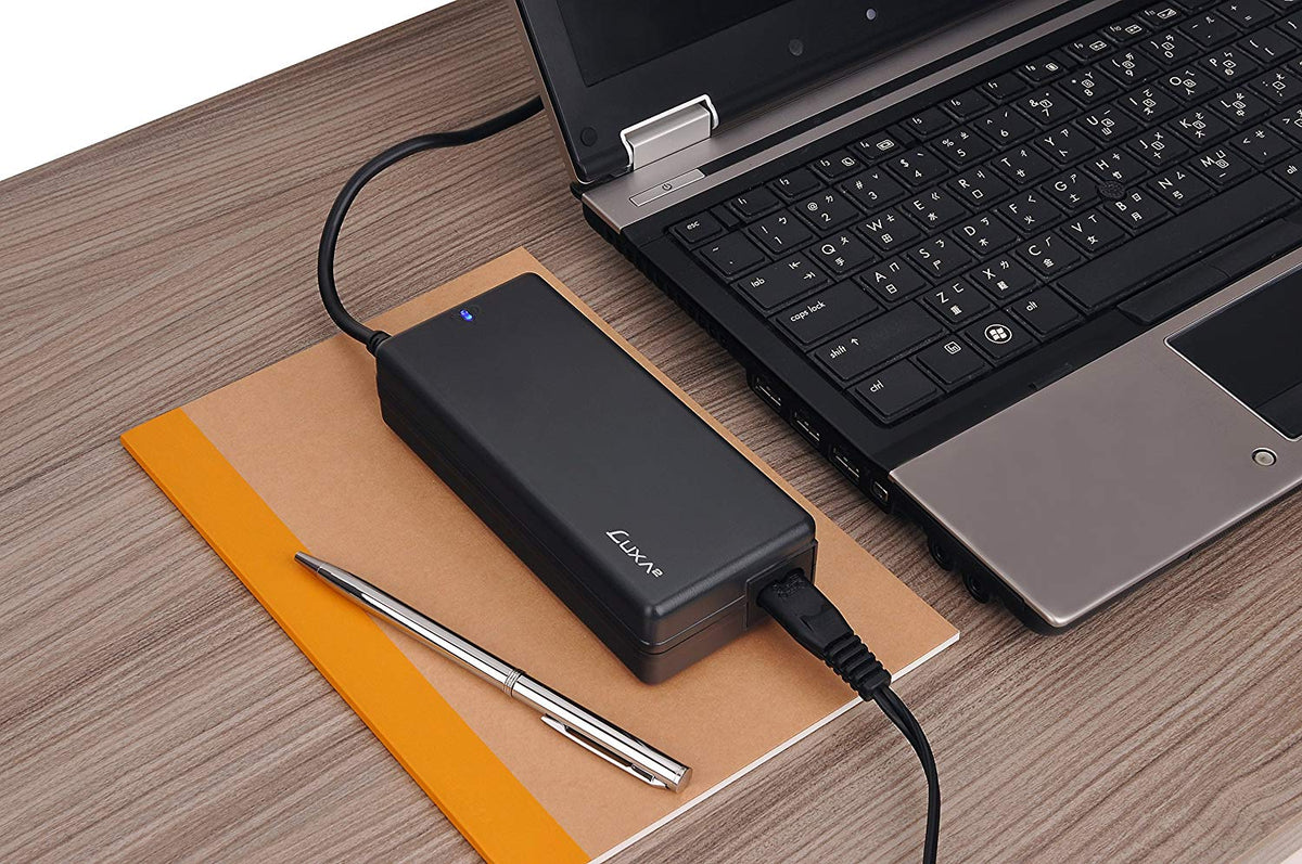 LUXA2 EnerG Bar 90W Universal Laptop Adapter for ASUS, ACER, HP, IBM, Lenovo, DELL, Toshiba, Ultrabook (PO-ULA-PC90BK-00)