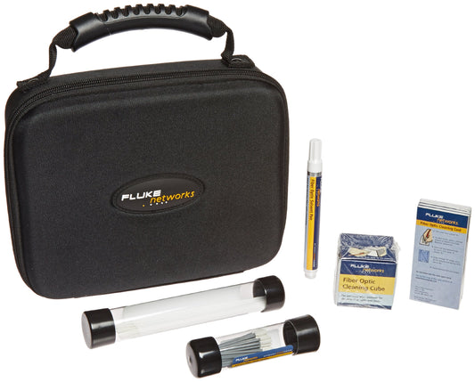 Fluke Networks NFC-KIT-CASE Fiber Optic Cleaning Kit with Case