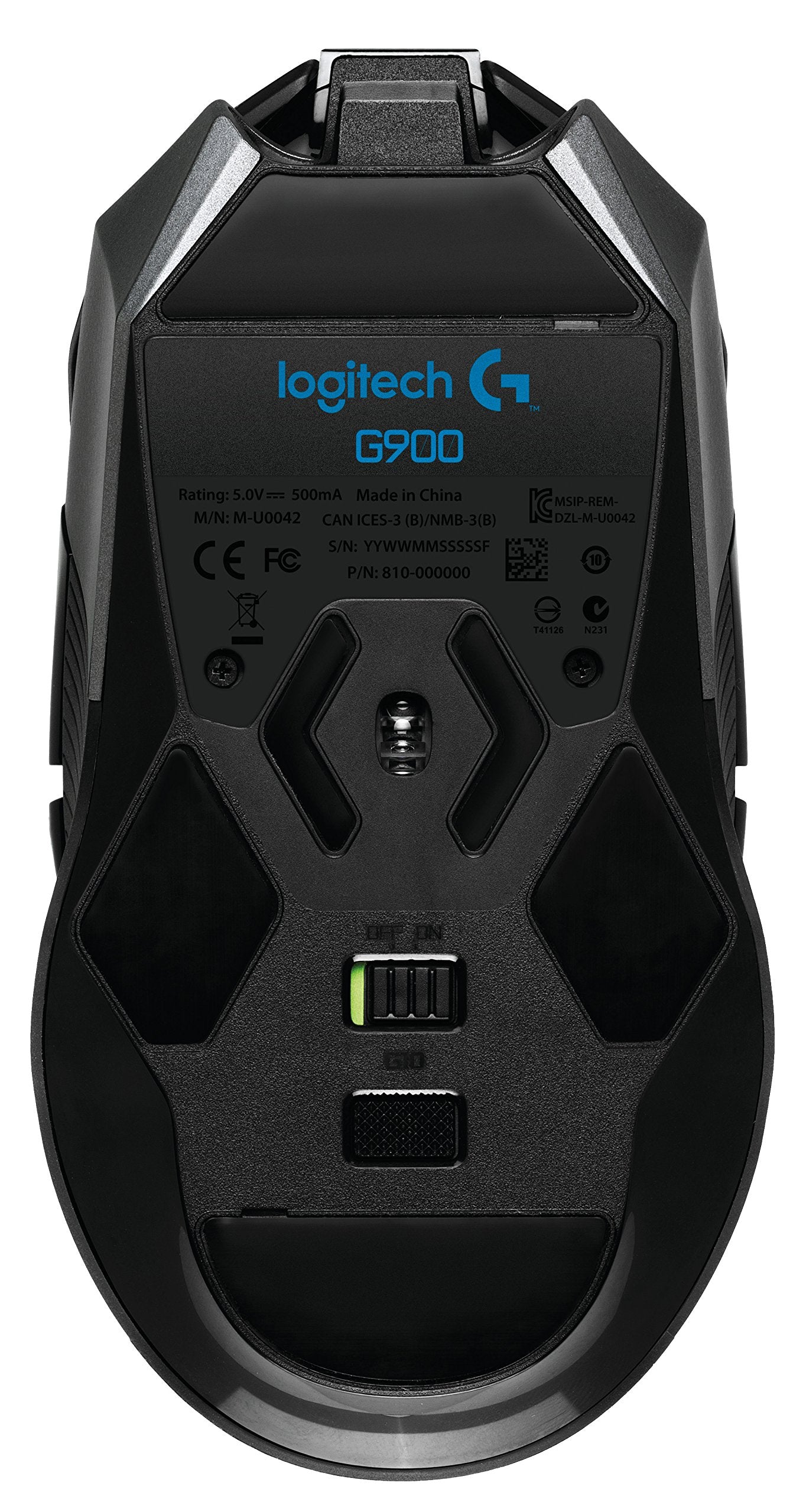 Open Box Logitech G900 Chaos Spectrum Professional Grade Wired/Wireless Gaming Mouse, Ambidextrous Mouse