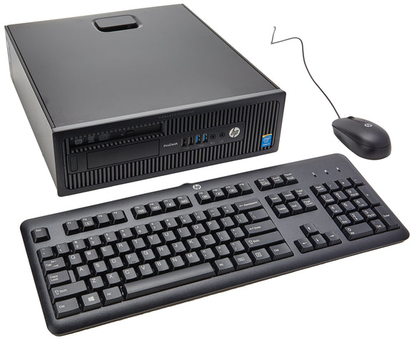 Open Box HP G5R58UT#ABA ProDesk 600 G1 Mini Desktop, 4 GB RAM, 500 GB HDD, Intel HD Graphics 4600, Black