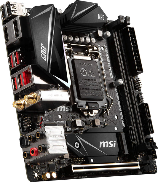 MSI Gaming MPG Z390I Gaming Edge AC Intel 9th/8th Gen Mini ITX Gaming