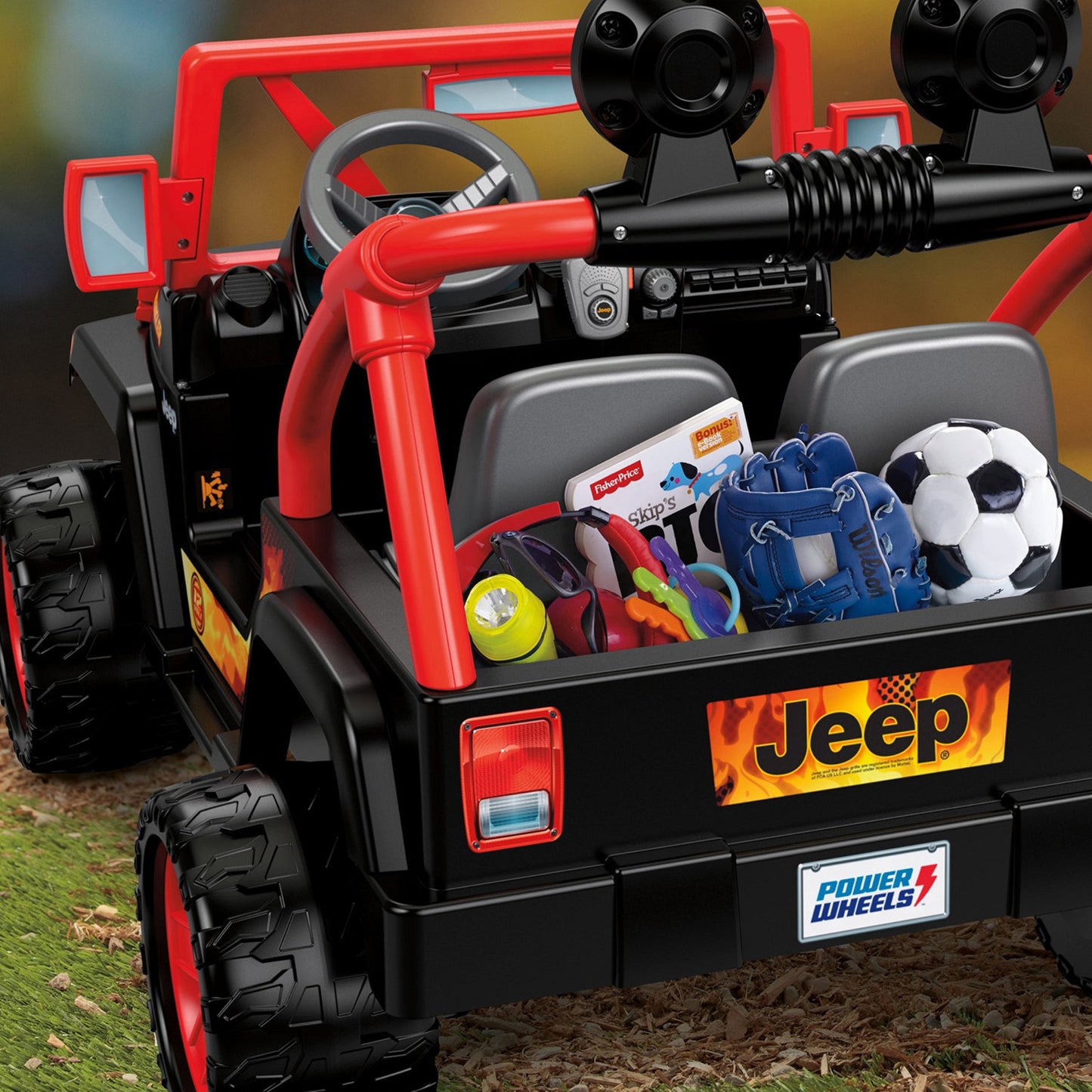 Power Wheels Tough Talking Jeep Wrangler