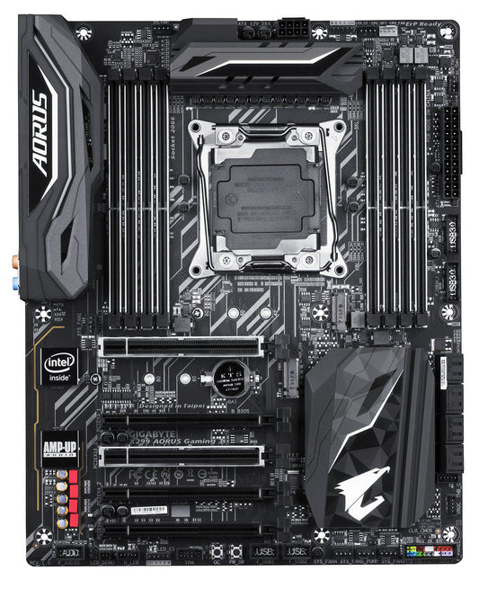 Gigabyte AORUS X299 AORUS Gaming 3 (Rev. 1.0) LGA 2066 Intel X299 SATA 6GB/s USB 3.1 ATX Intel Motherboard