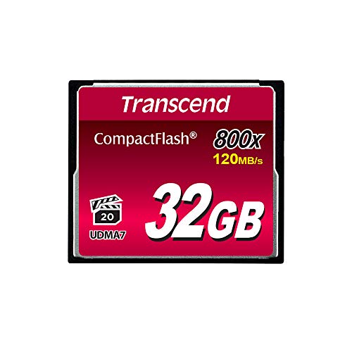Transcend 32GB CompactFlash Memory Card 800x (TS32GCF800)