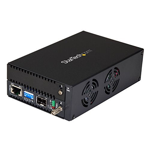 StarTech.com 10 Gigabit Ethernet Copper-to-Fiber Media Converter - Open SFP+ (ET10GSFP)