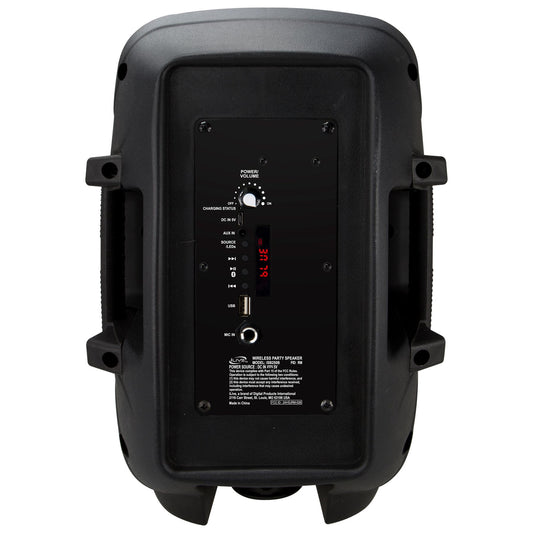 WIRELESS PARTY/TAILGATE SPEAKER WITH LEDS