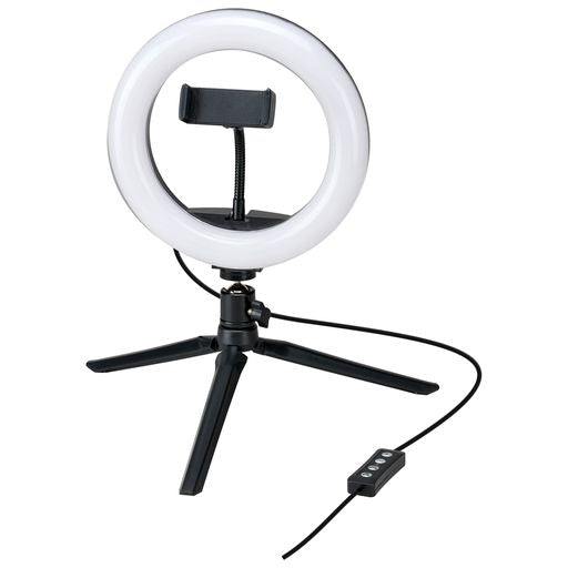TRIPOD WITH 8  LIGHT RING