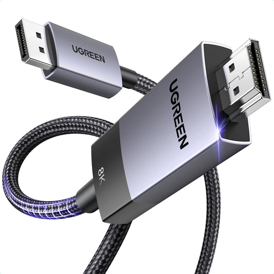 DP Male To HDMI Male 8K Cable 2M