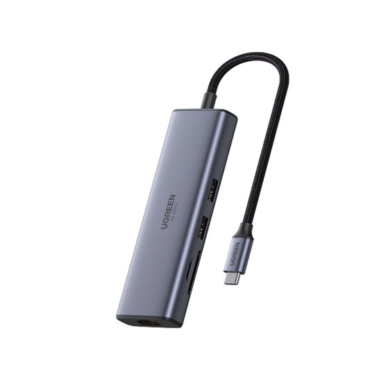 USB-C Hub - 2x USB 3.0, HDMI, RJ45. SD &