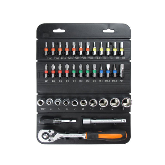 37Pcs 1/4 Dr.Socket and Bit Set