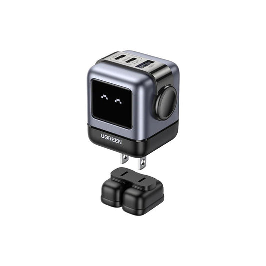 USBA, 2x USB-C 65W Robot GaN Tech Fast C