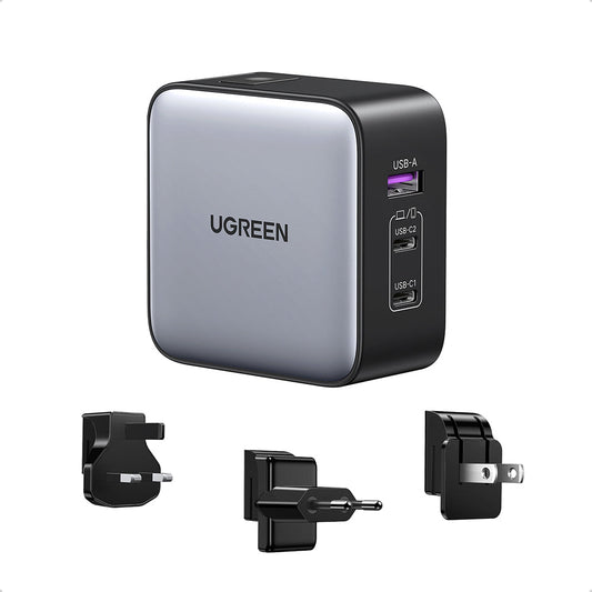 USBA 2x USB-C 65W GaN Tech Worldwide Tra