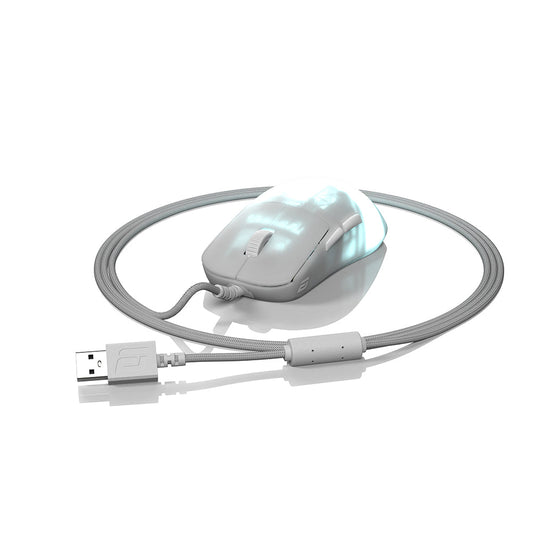 OP1 RGB - 1K - Wired Gaming Mouse - Whit