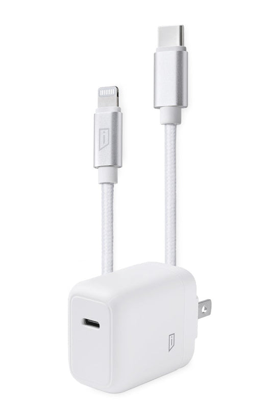 Power Cube 20W & USB-C to Lightning Bund