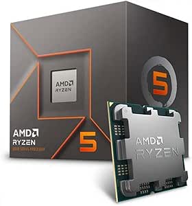 AMD RYZEN 5 8400F 6-CORE PROCESSOR WRAITH STEALTH BOX