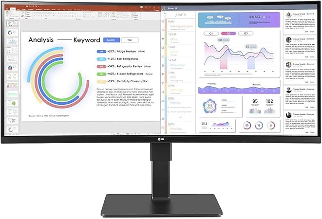 34 -  UW CURVED MONITOR QHD