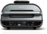 Ninja Bg500c, Foodi Xl 5-in-1 Indoor Grill With 4-quart (3.8l) Air Fryer, Roast, Bake, & Dehydrate
