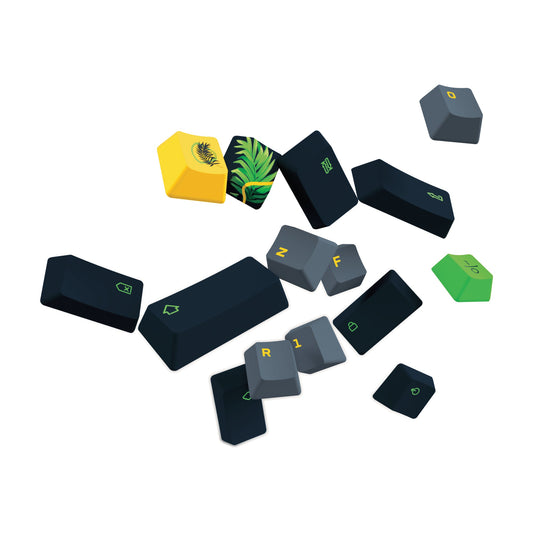 Custom Keycap Set - Jungle Green