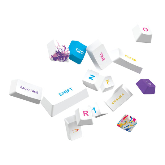 Custom Keycap Set - Happy Accidents