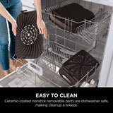 Ninja Bg500c, Foodi Xl 5-in-1 Indoor Grill With 4-quart (3.8l) Air Fryer, Roast, Bake, & Dehydrate