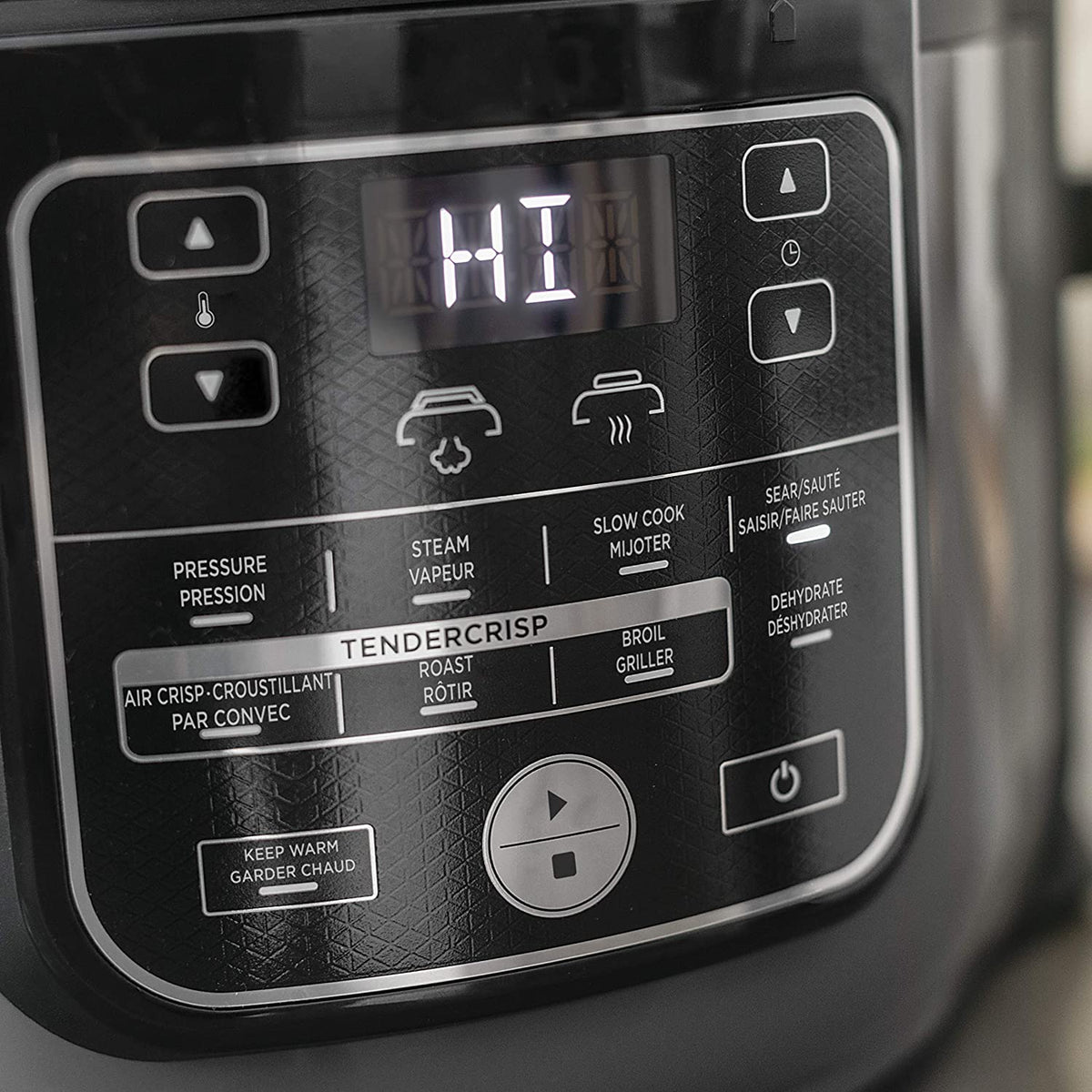 Ninja Op301c, Foodi 9-in-1 Pressure, Slow Cooker, Air Fryer And More, With 6.5 Quart (6.2l) Capacity And 45 Recipe Book, Black/gray, 1460w