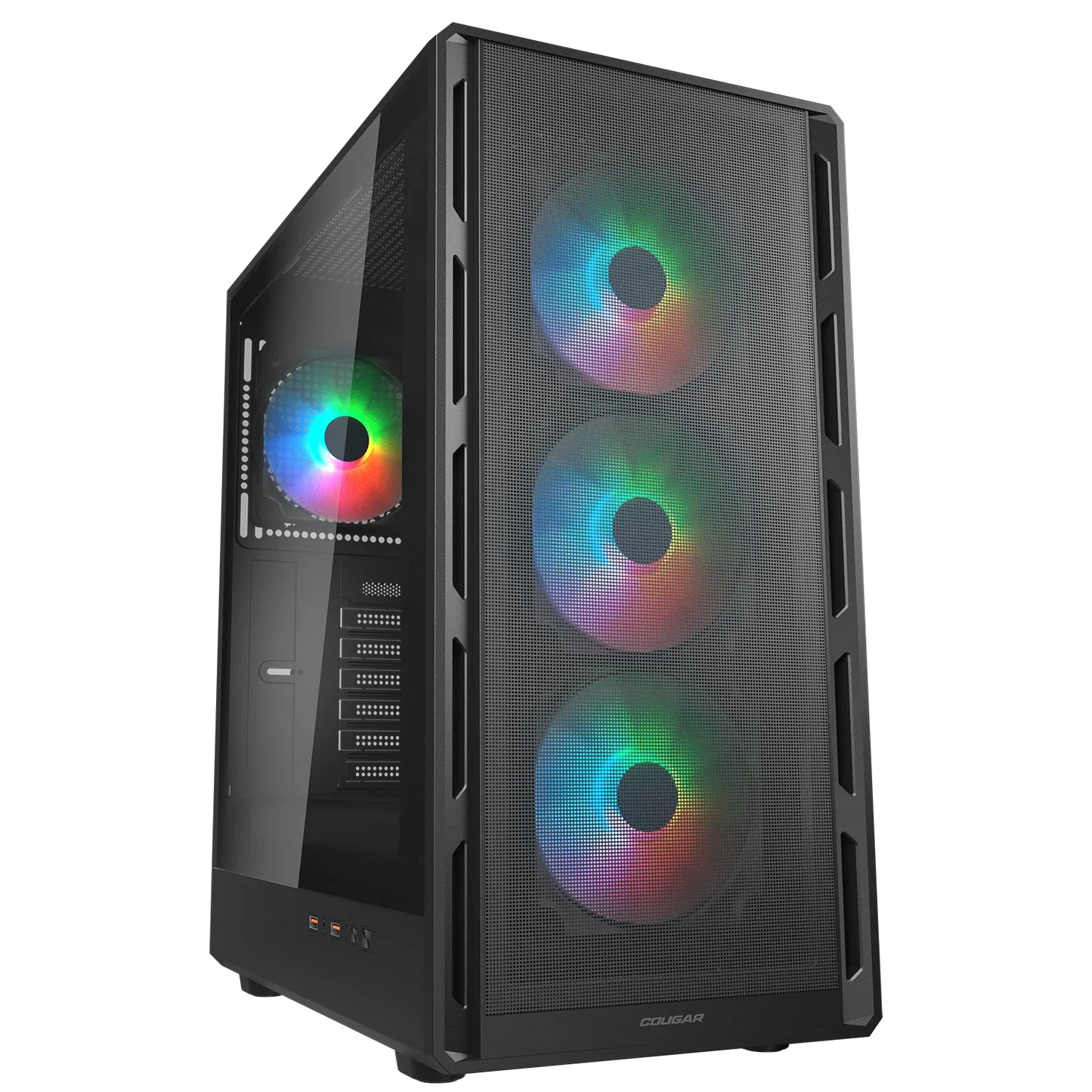Airface Pure RGB - Black - PC Case