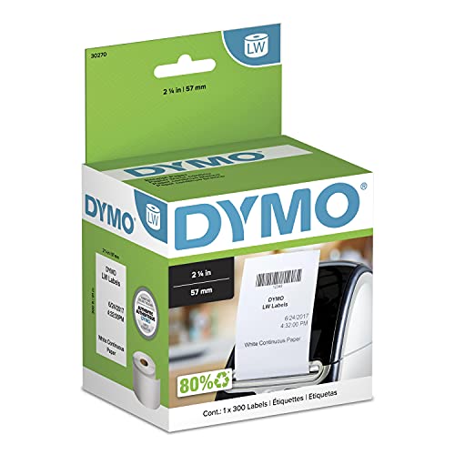 CONTINUOUS RECEIPT PAPER ROLLS 2 1/4IN X 300 FEET 1 ROLL PER BOX
