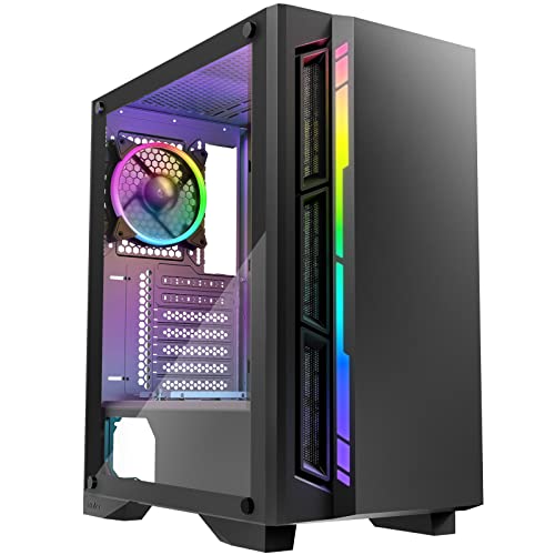 ANTEC CS NX400 TEMPERED GLASS MID TOWER SPCC+PLASTIC 7XSLOTS ATX MATX ITX RTL (Like New)