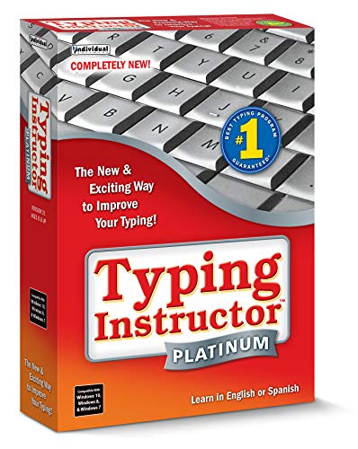 INDIVIDUAL SOFTWARE Typing Instructor Platinum (Like New)