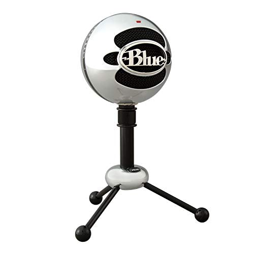 BLUE SNOWBALL USB MICROPHONE KC - Brushed Aluminum - Finally - a USB mic thats