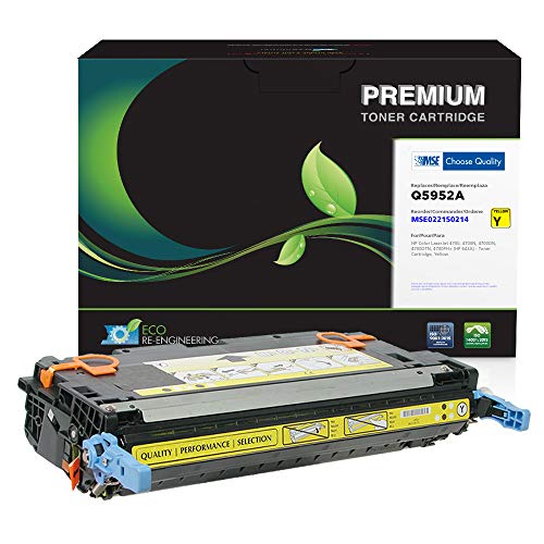 MSE MSE022150214 Remanufactured Toner Cartridge for HP 643A Yellow