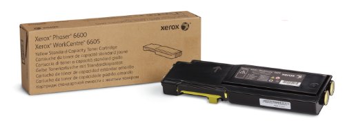 Xerox Phaser 6600 - Yellow - original - toner cartridge - for Phaser 6600; WorkCentre 6605 106R02243 (Very Good)