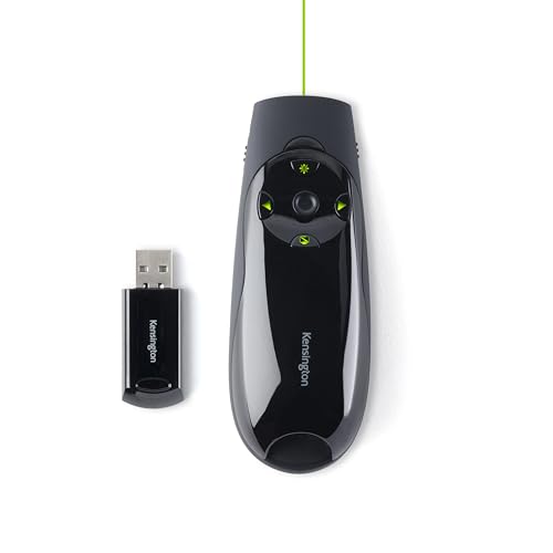 BACKLIT JOYSTICK WIRELESS PRESENTER (GREEN LASER)